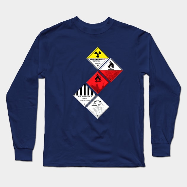 Danger Long Sleeve T-Shirt by Bongonation